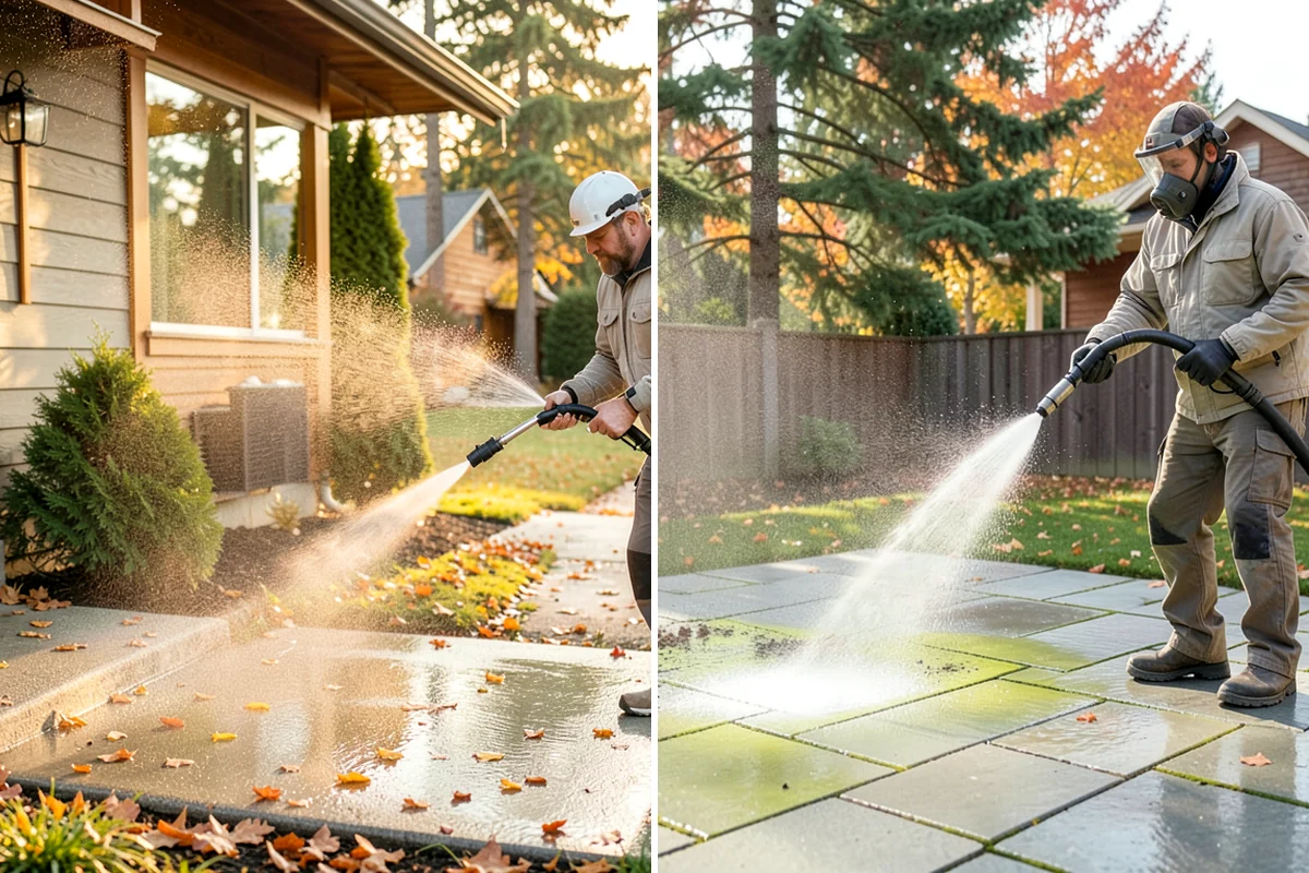 Paint Overspray Removal in Gig Harbor, Pierce County, WA - Assess overspray type and affected surfaces