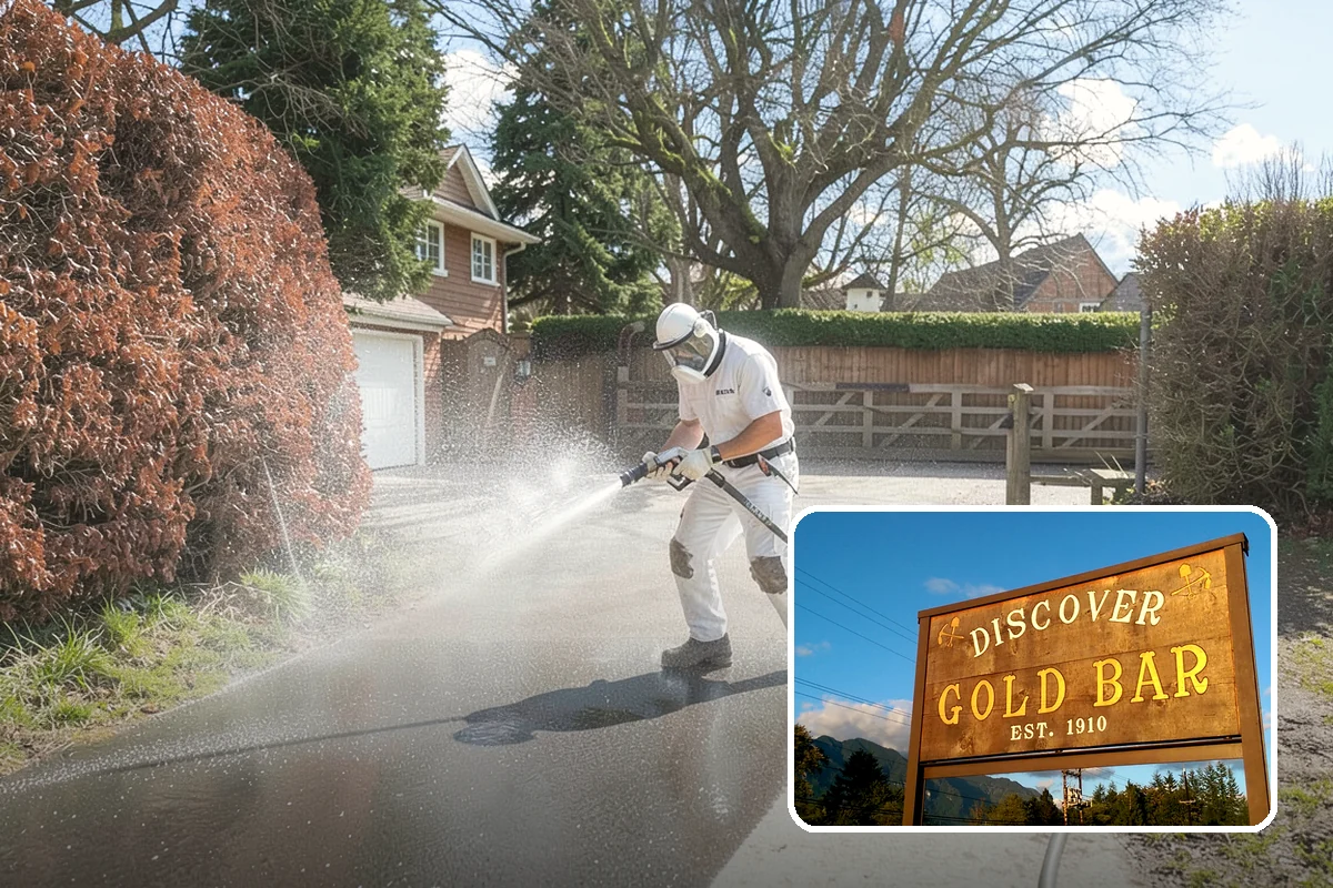 Paint Overspray Removal in Gold Bar, Snohomish County, WA - Clears speckled overspray from glass and finishes