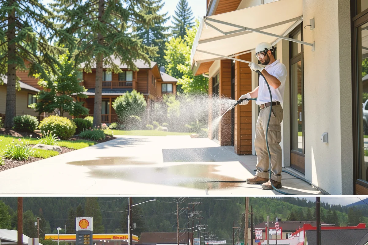 Paint Overspray Removal in Granite Falls, Snohomish County, WA - Overspray removal can happen year-round, though mild dry days make solvent work more predictable.
