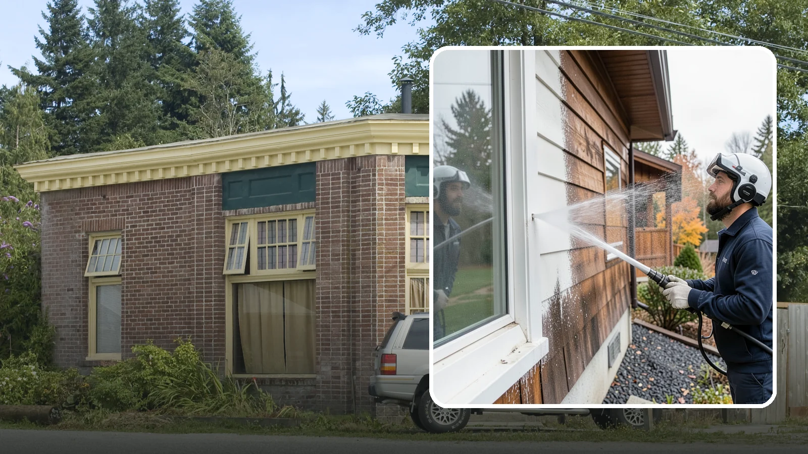 Paint Overspray Removal in Hamilton, Skagit County, WA - We remove paint overspray from Washington surfaces, from windows to vehicles, without harming what lies beneath.