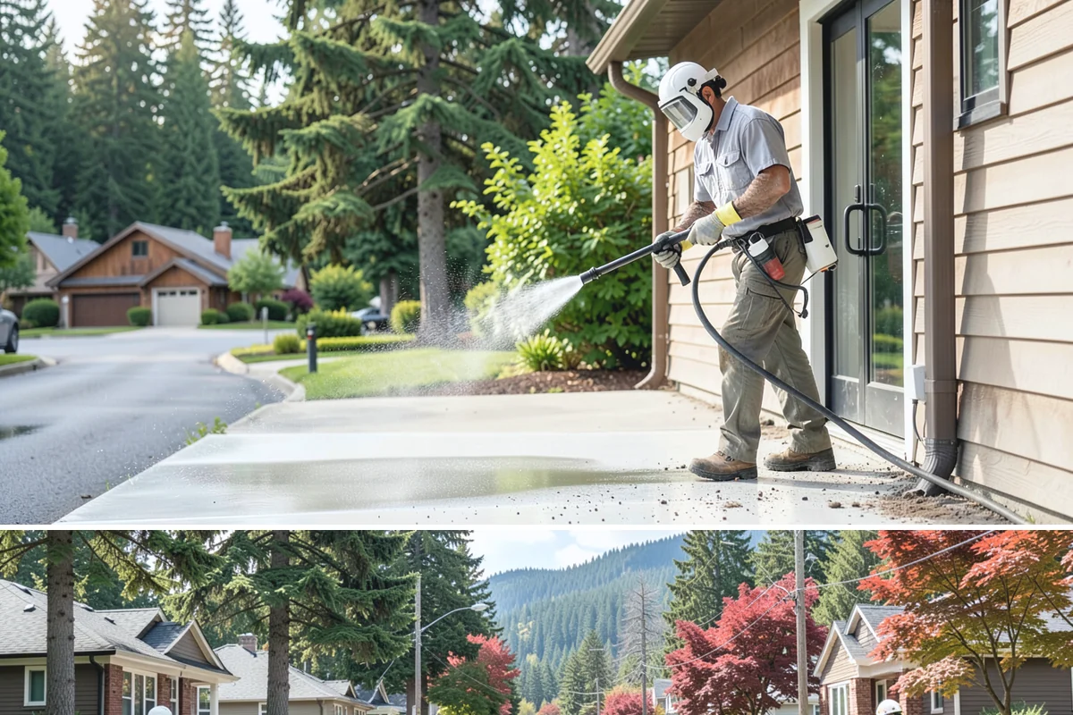 Paint Overspray Removal in Hunts Point, King County, WA - Overspray removal can happen year-round, though mild dry days make solvent work more predictable.