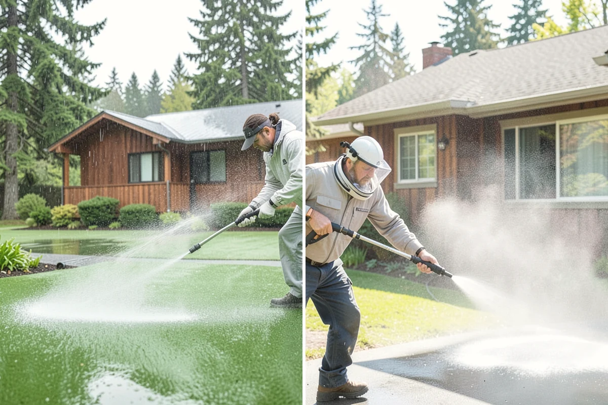 Paint Overspray Removal in Issaquah, King County, WA - Assess overspray type and affected surfaces