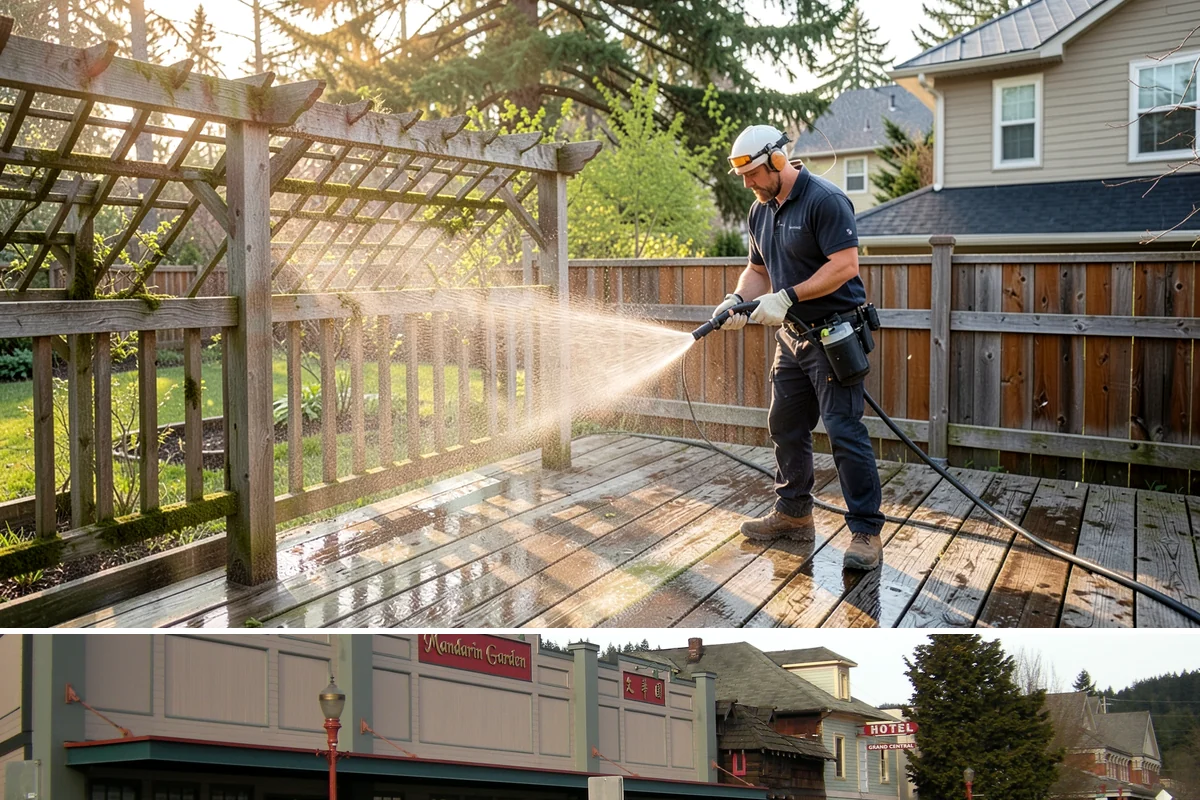 Paint Overspray Removal in Issaquah, King County, WA - Overspray removal can happen year-round, though mild dry days make solvent work more predictable.