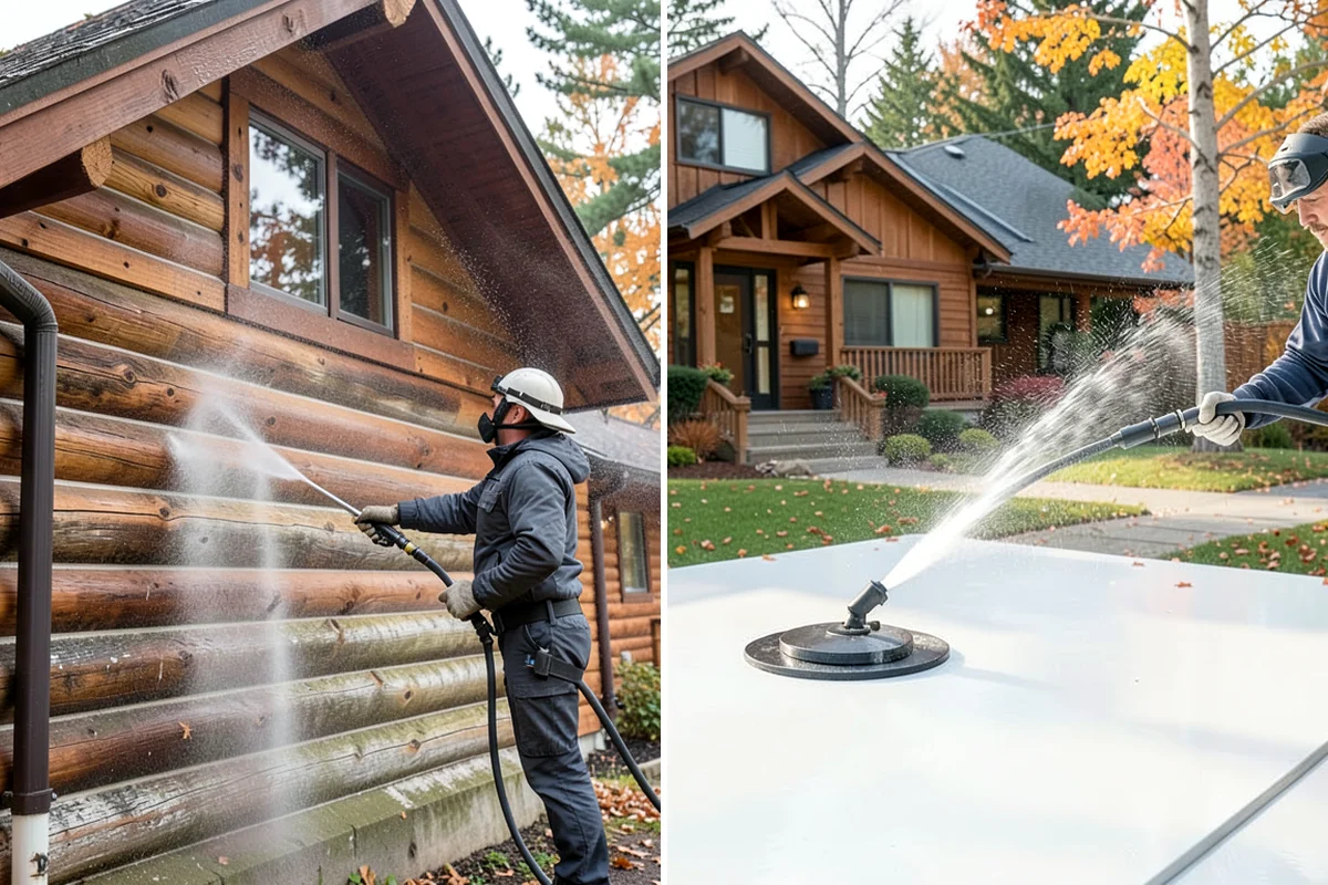 Paint Overspray Removal in Kenmore, King County, WA - Assess overspray type and affected surfaces