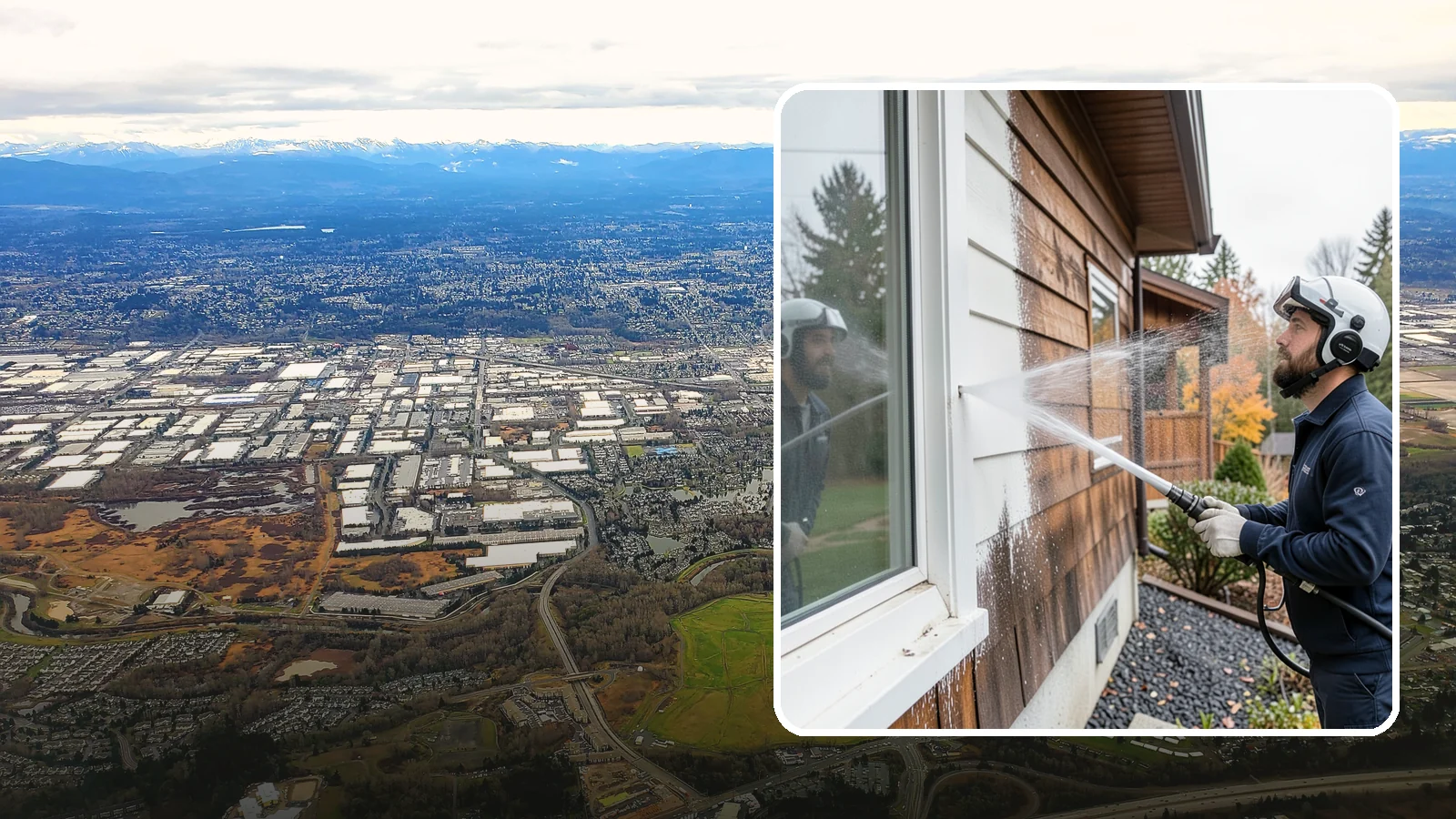 Paint Overspray Removal in Kent, King County, WA - We remove paint overspray from Washington surfaces, from windows to vehicles, without harming what lies beneath.