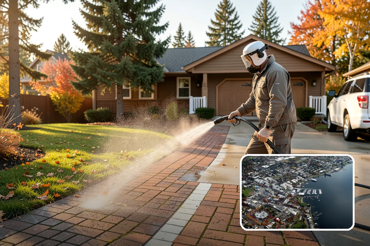 Paint Overspray Removal in Kirkland, King County, WA - Clears speckled overspray from glass and finishes