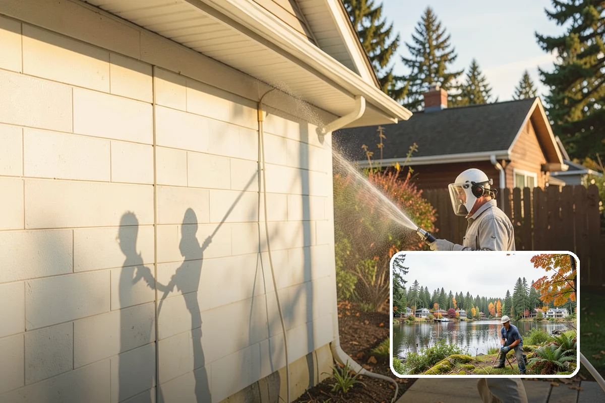Paint Overspray Removal in La Conner, Skagit County, WA - Clears speckled overspray from glass and finishes