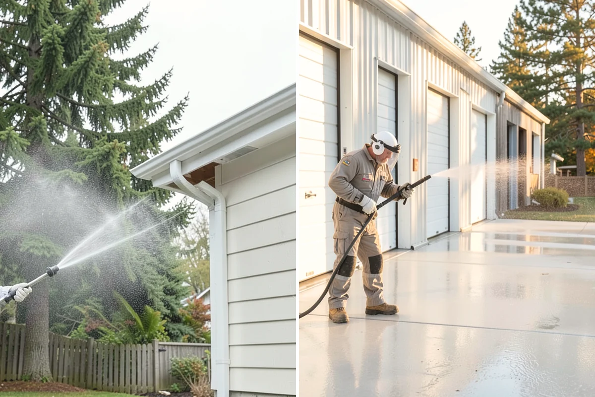 Paint Overspray Removal in Lake Stevens, Snohomish County, WA - Assess overspray type and affected surfaces