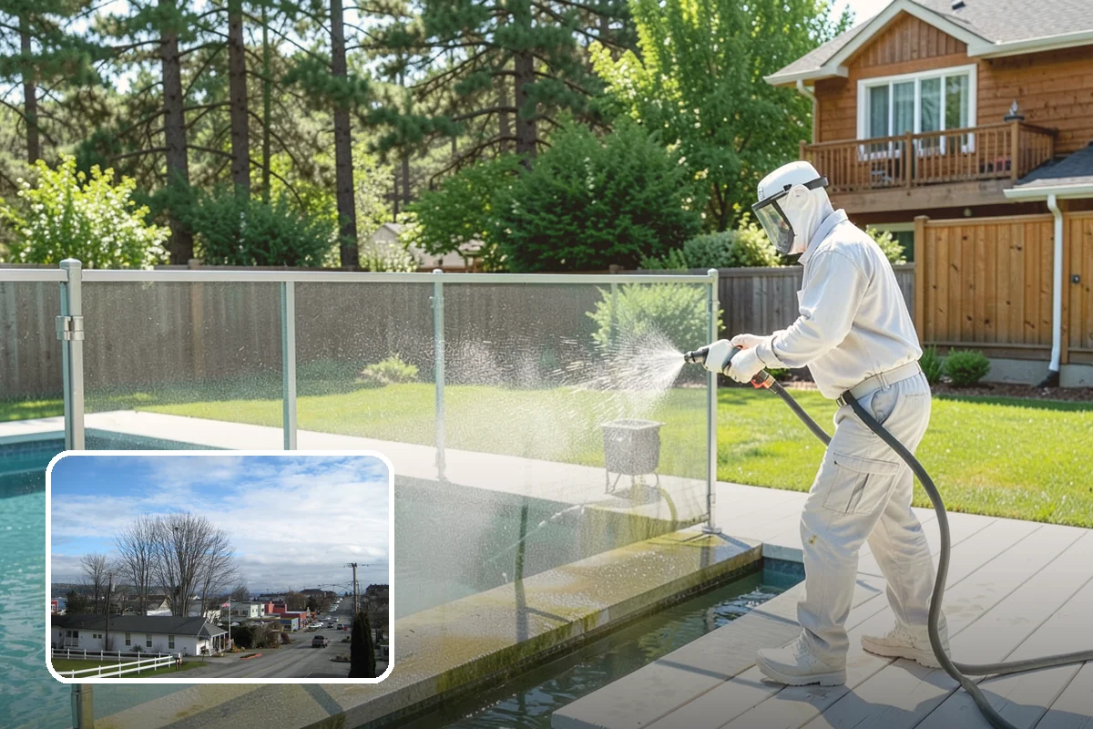 Paint Overspray Removal in Langley, Island County, WA - Clears speckled overspray from glass and finishes