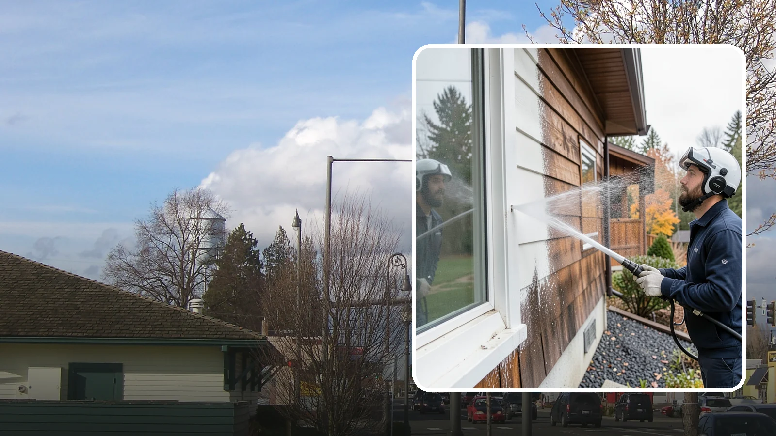 Paint Overspray Removal in Marysville, Snohomish County, WA - We remove paint overspray from Washington surfaces, from windows to vehicles, without harming what lies beneath.