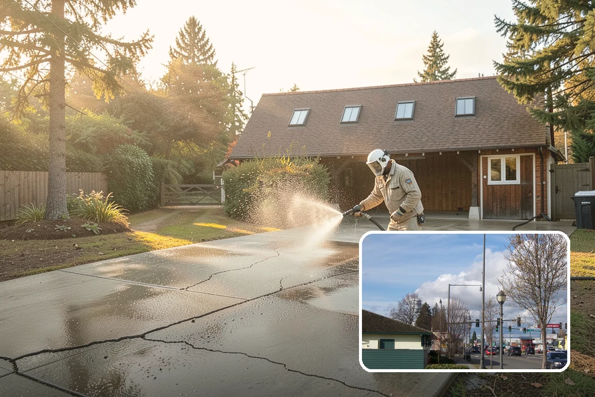 Paint Overspray Removal in Marysville, Snohomish County, WA - Clears speckled overspray from glass and finishes