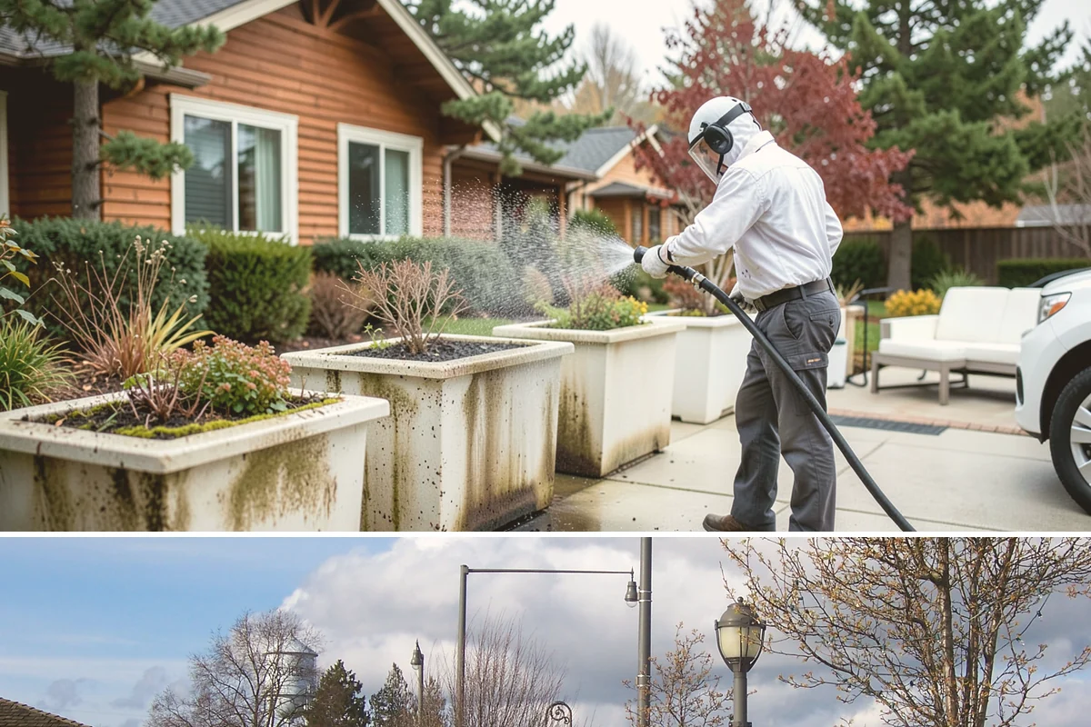 Paint Overspray Removal in Marysville, Snohomish County, WA - Overspray removal can happen year-round, though mild dry days make solvent work more predictable.