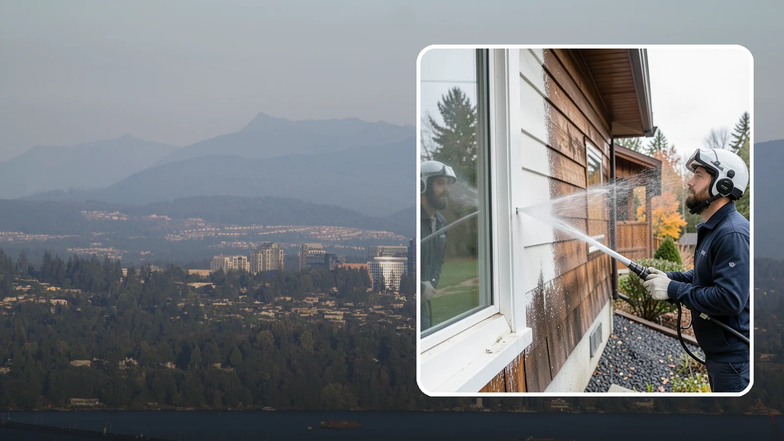Paint Overspray Removal in Medina, King County, WA - We remove paint overspray from Washington surfaces, from windows to vehicles, without harming what lies beneath.