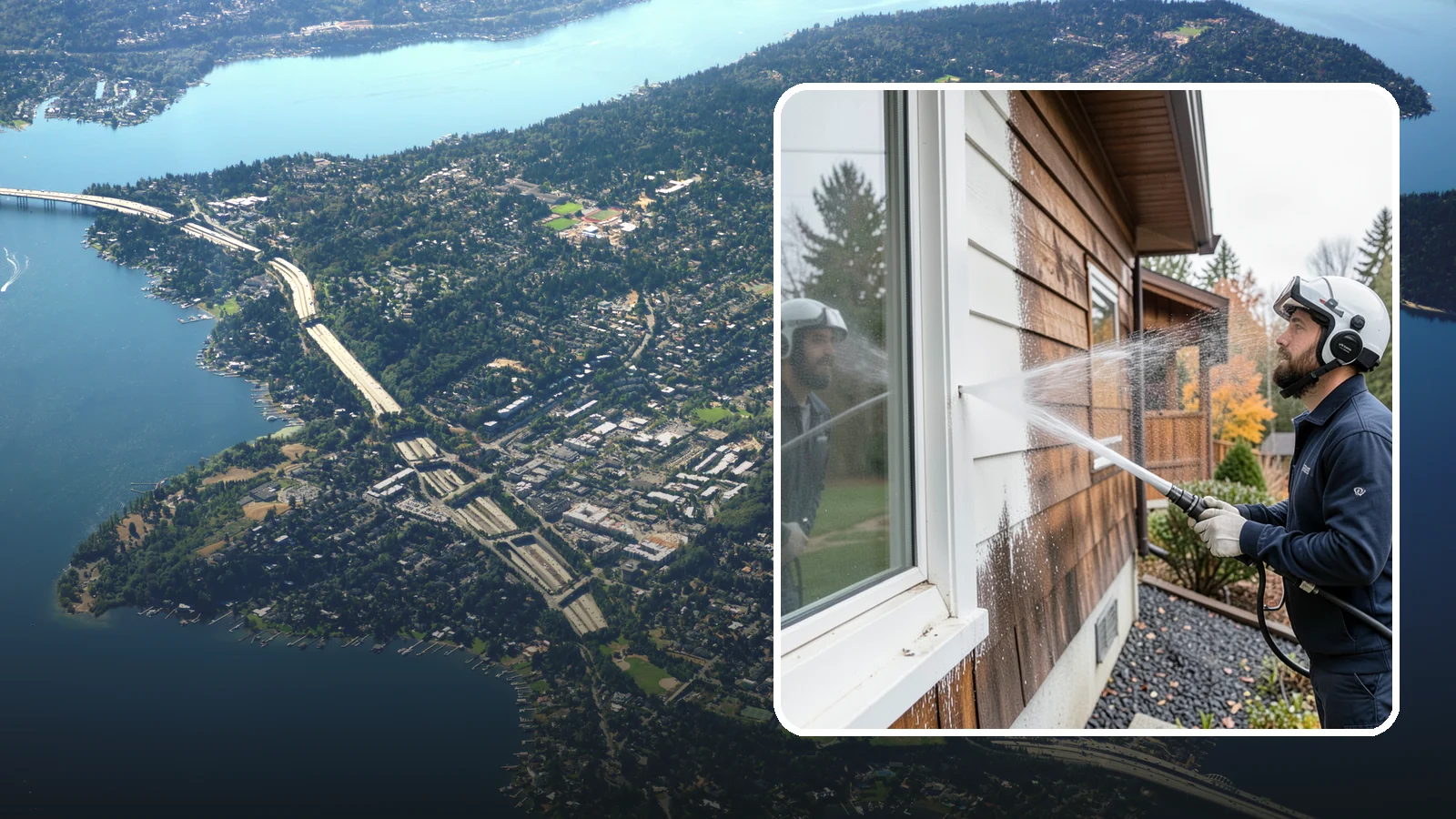 Paint Overspray Removal in Mercer Island, King County, WA - We remove paint overspray from Washington surfaces, from windows to vehicles, without harming what lies beneath.