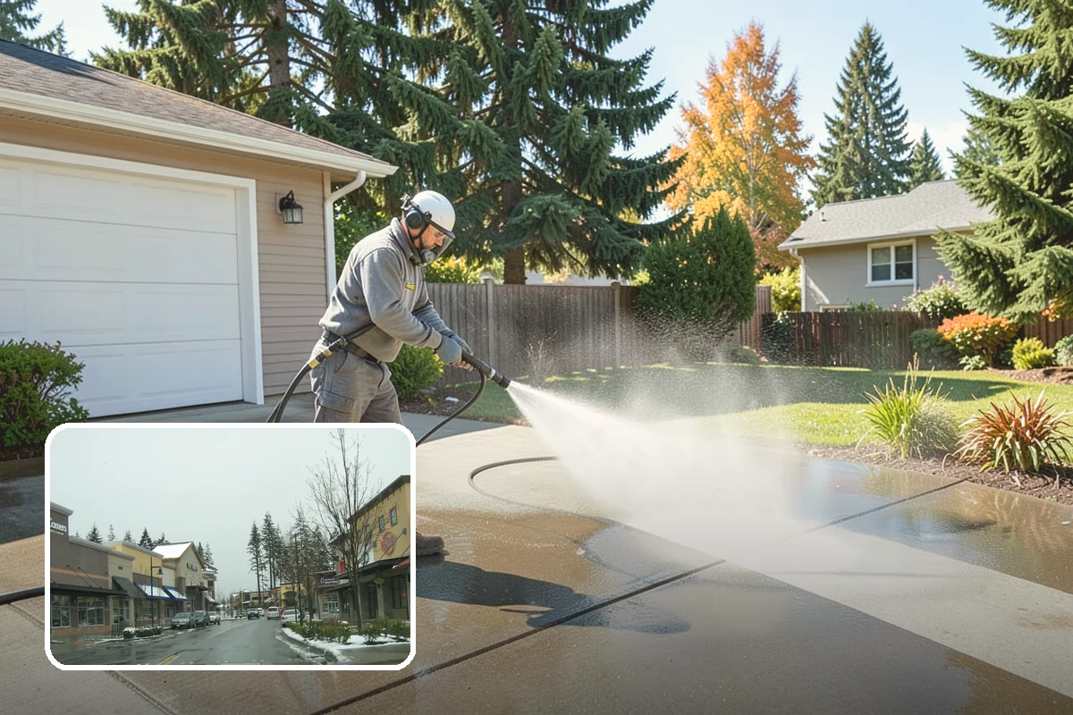 Paint Overspray Removal in Mill Creek, Snohomish County, WA - Clears speckled overspray from glass and finishes