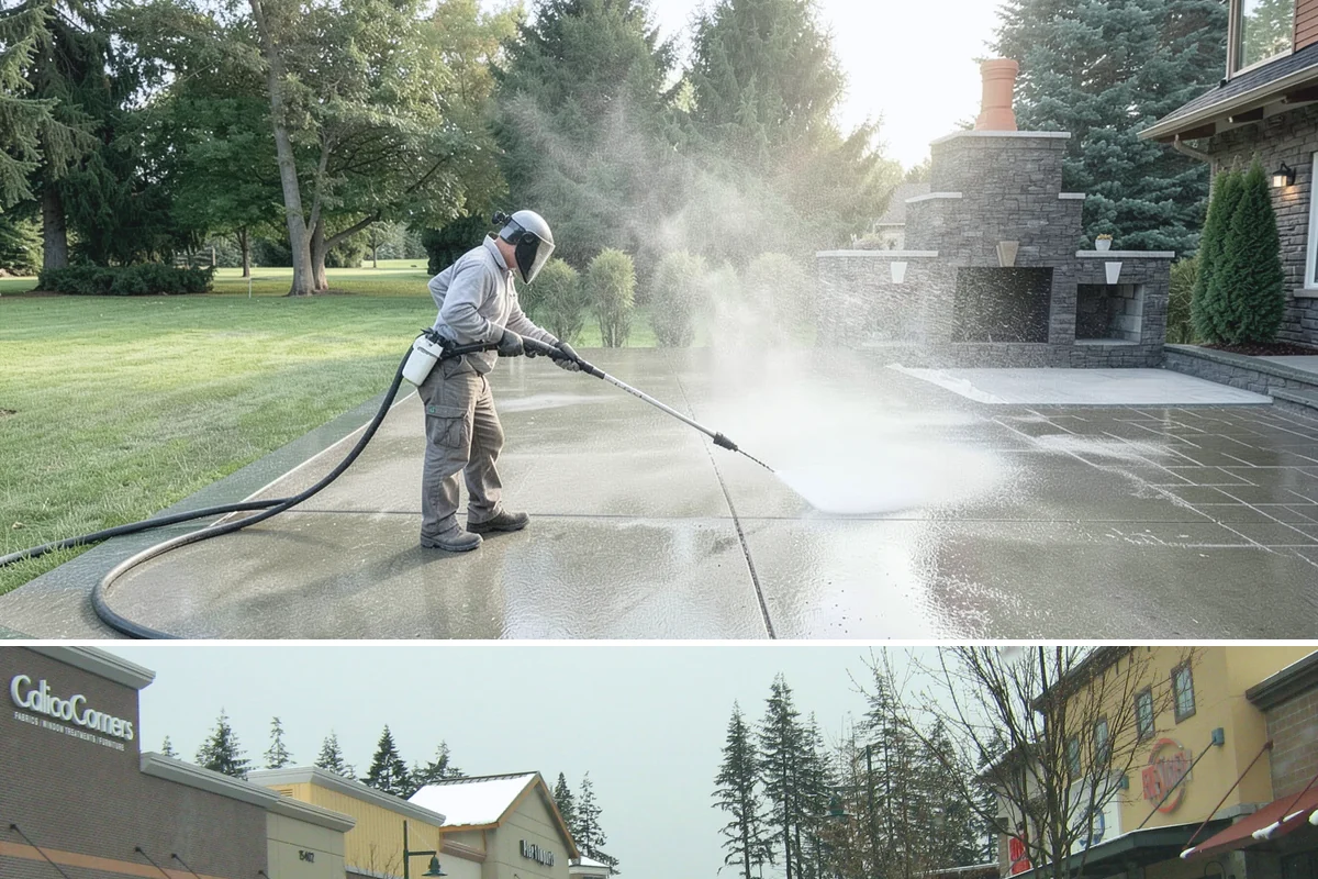 Paint Overspray Removal in Mill Creek, Snohomish County, WA - Overspray removal can happen year-round, though mild dry days make solvent work more predictable.