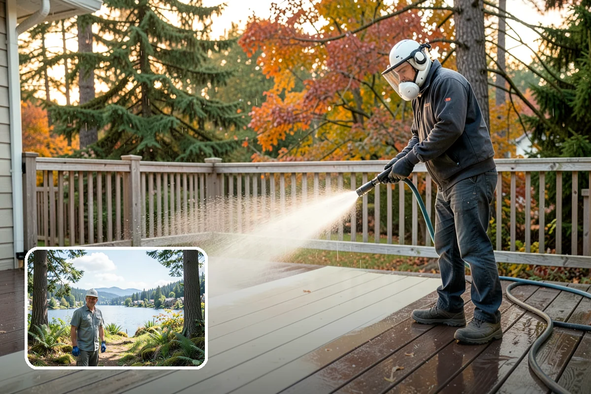 Paint Overspray Removal in Milton, King County, WA - Clears speckled overspray from glass and finishes