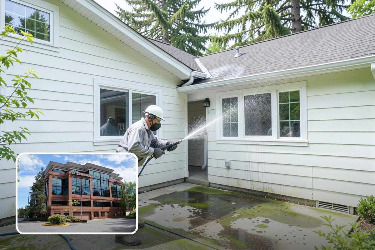 Paint Overspray Removal in Mountlake Terrace, Snohomish County, WA - Clears speckled overspray from glass and finishes