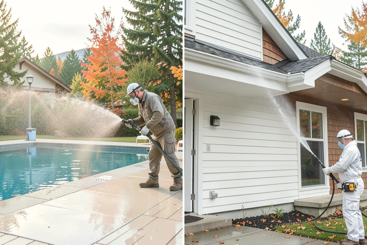 Paint Overspray Removal in Mountlake Terrace, Snohomish County, WA - Assess overspray type and affected surfaces