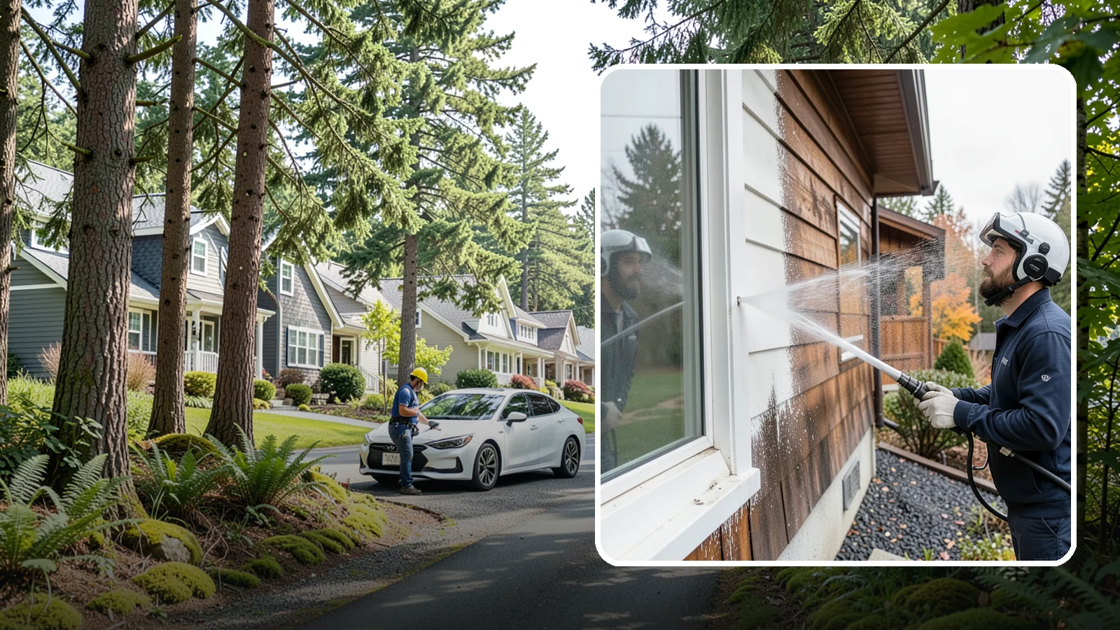 Paint Overspray Removal in Normandy Park, King County, WA - We remove paint overspray from Washington surfaces, from windows to vehicles, without harming what lies beneath.