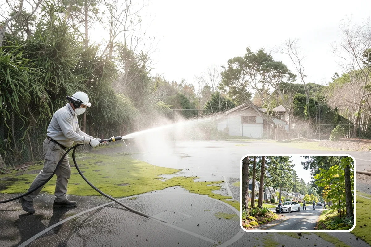 Paint Overspray Removal in Normandy Park, King County, WA - Clears speckled overspray from glass and finishes