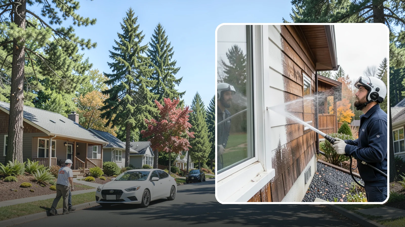 Paint Overspray Removal in Orting, Pierce County, WA - We remove paint overspray from Washington surfaces, from windows to vehicles, without harming what lies beneath.
