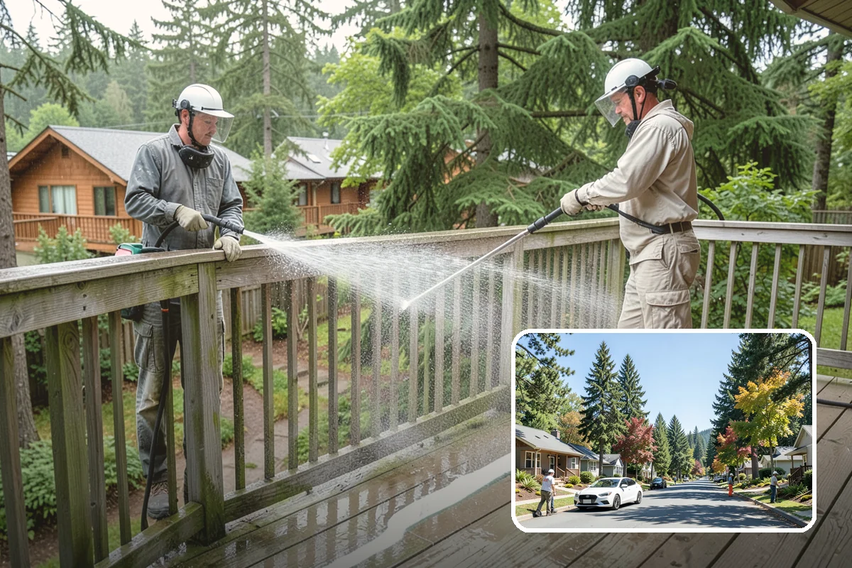 Paint Overspray Removal in Orting, Pierce County, WA - Clears speckled overspray from glass and finishes