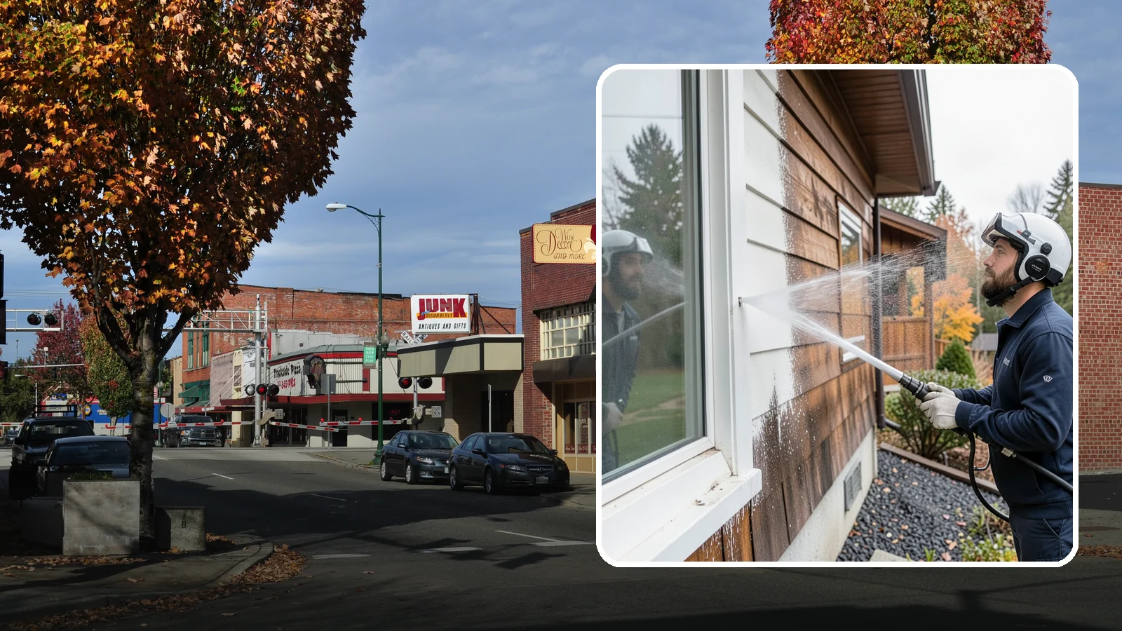 Paint Overspray Removal in Puyallup, Pierce County, WA - We remove paint overspray from Washington surfaces, from windows to vehicles, without harming what lies beneath.