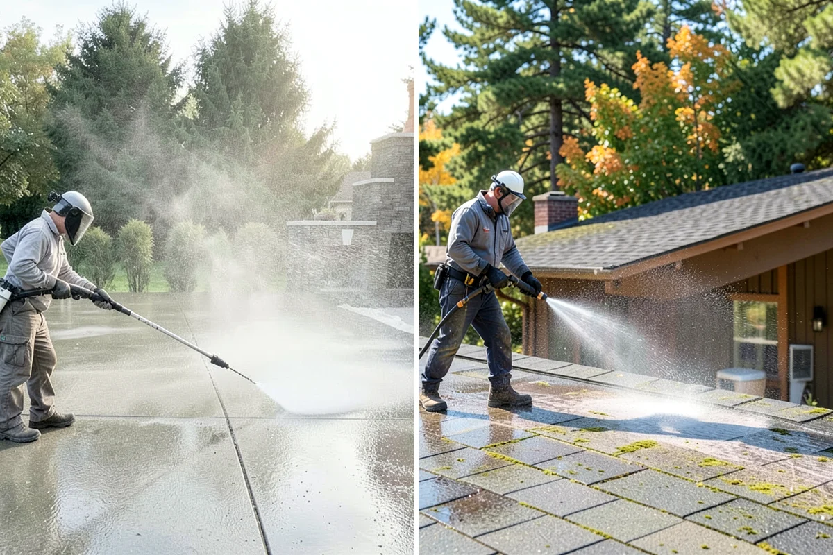 Paint Overspray Removal in Puyallup, Pierce County, WA - Assess overspray type and affected surfaces