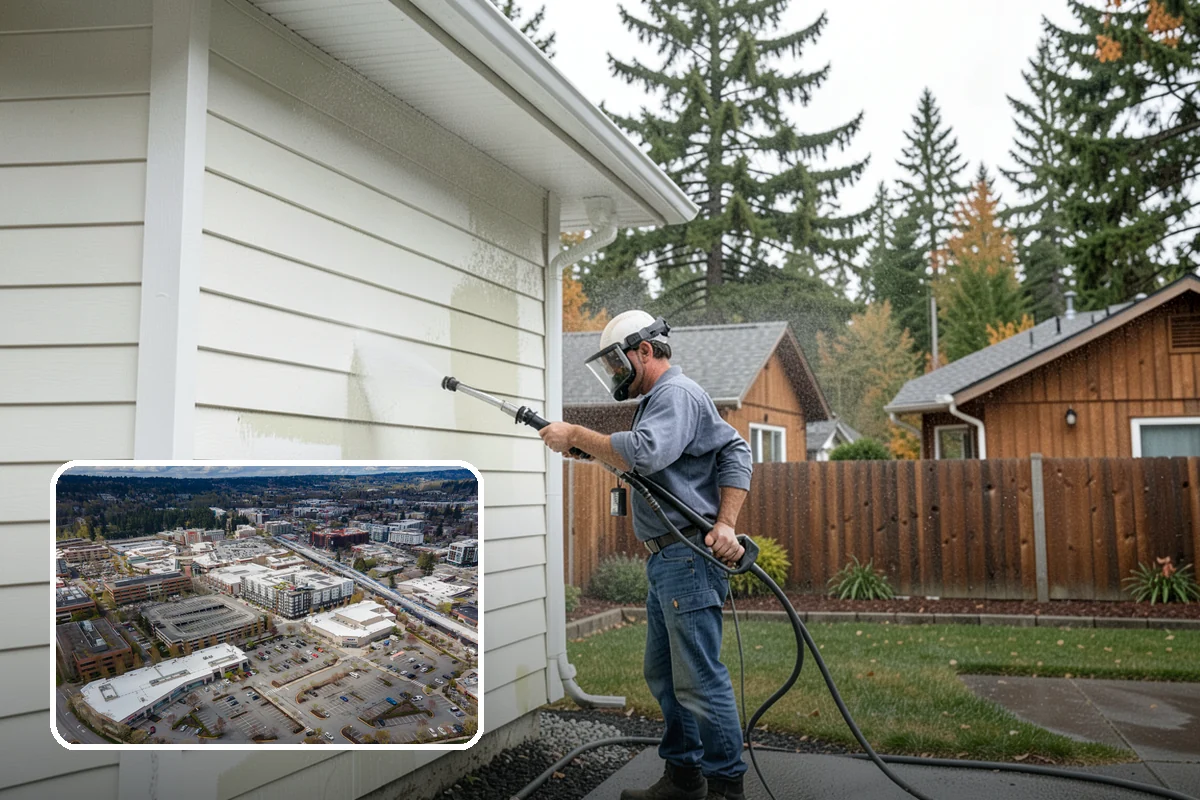 Paint Overspray Removal in Redmond, King County, WA - Clears speckled overspray from glass and finishes