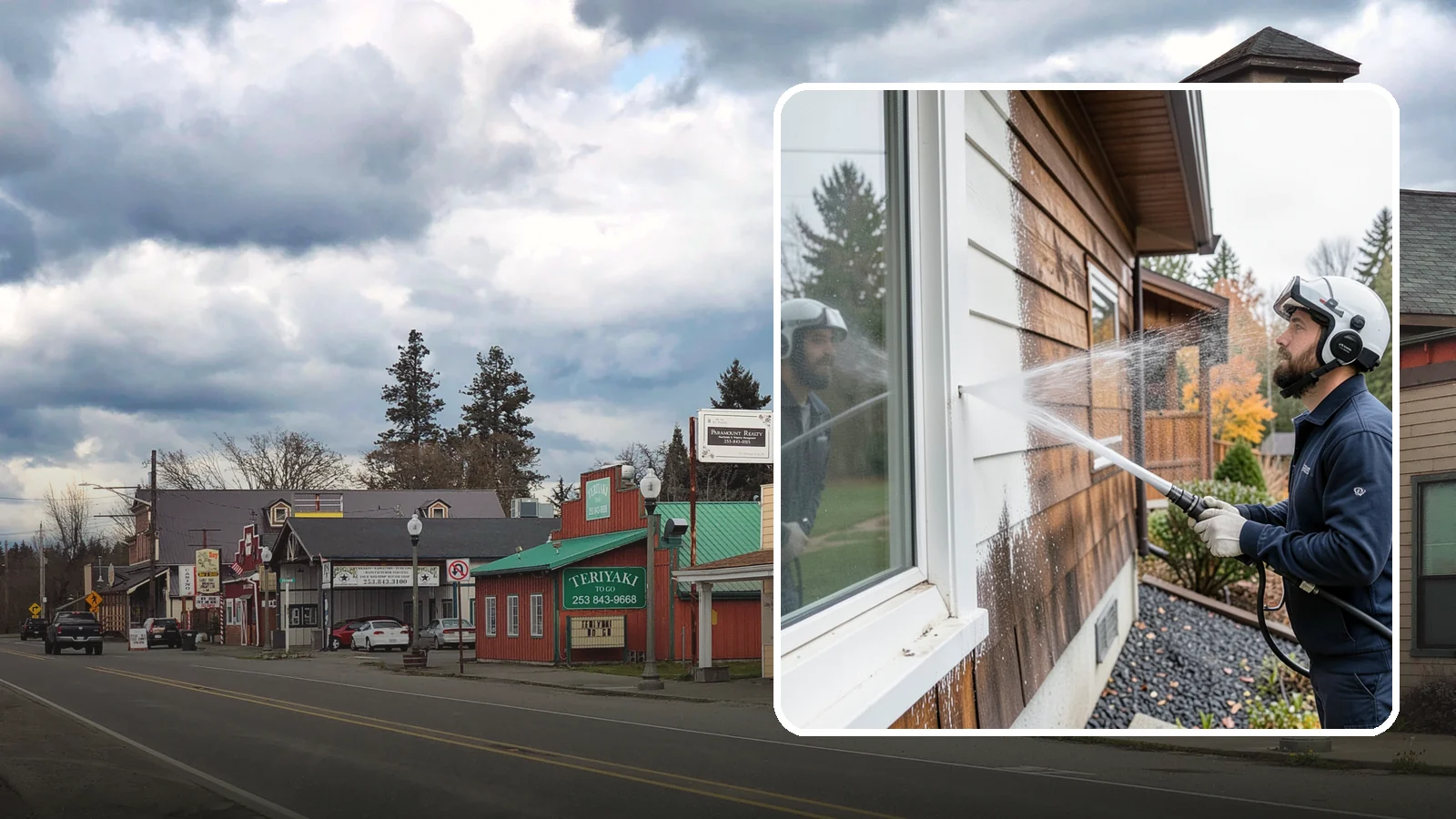 Paint Overspray Removal in Roy, Pierce County, WA - We remove paint overspray from Washington surfaces, from windows to vehicles, without harming what lies beneath.