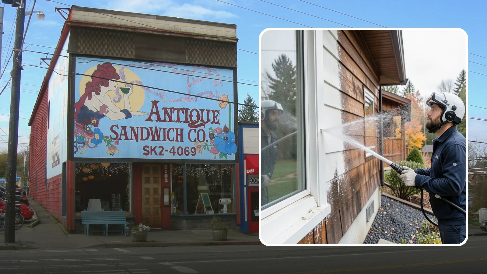 Paint Overspray Removal in Ruston, Pierce County, WA - We remove paint overspray from Washington surfaces, from windows to vehicles, without harming what lies beneath.