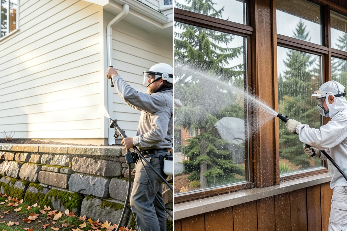 Paint Overspray Removal in SeaTac, King County, WA - Assess overspray type and affected surfaces