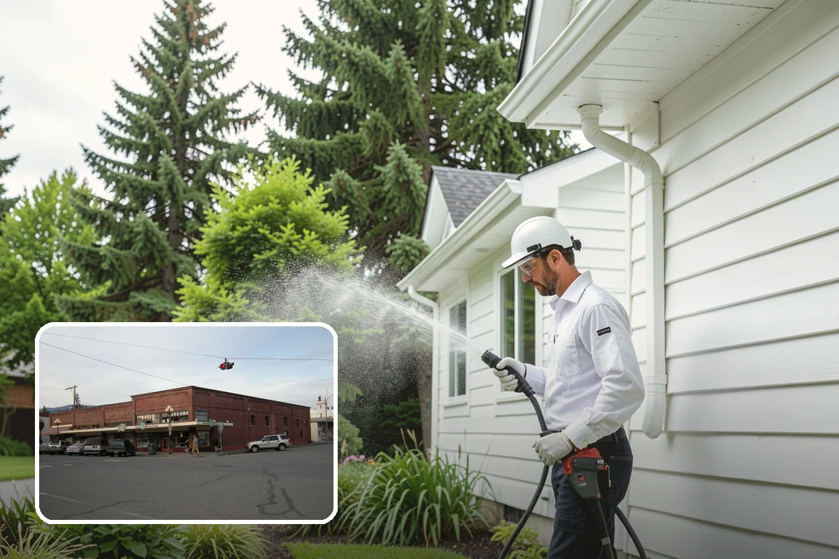 Paint Overspray Removal in Sedro-Woolley, Skagit County, WA - Clears speckled overspray from glass and finishes