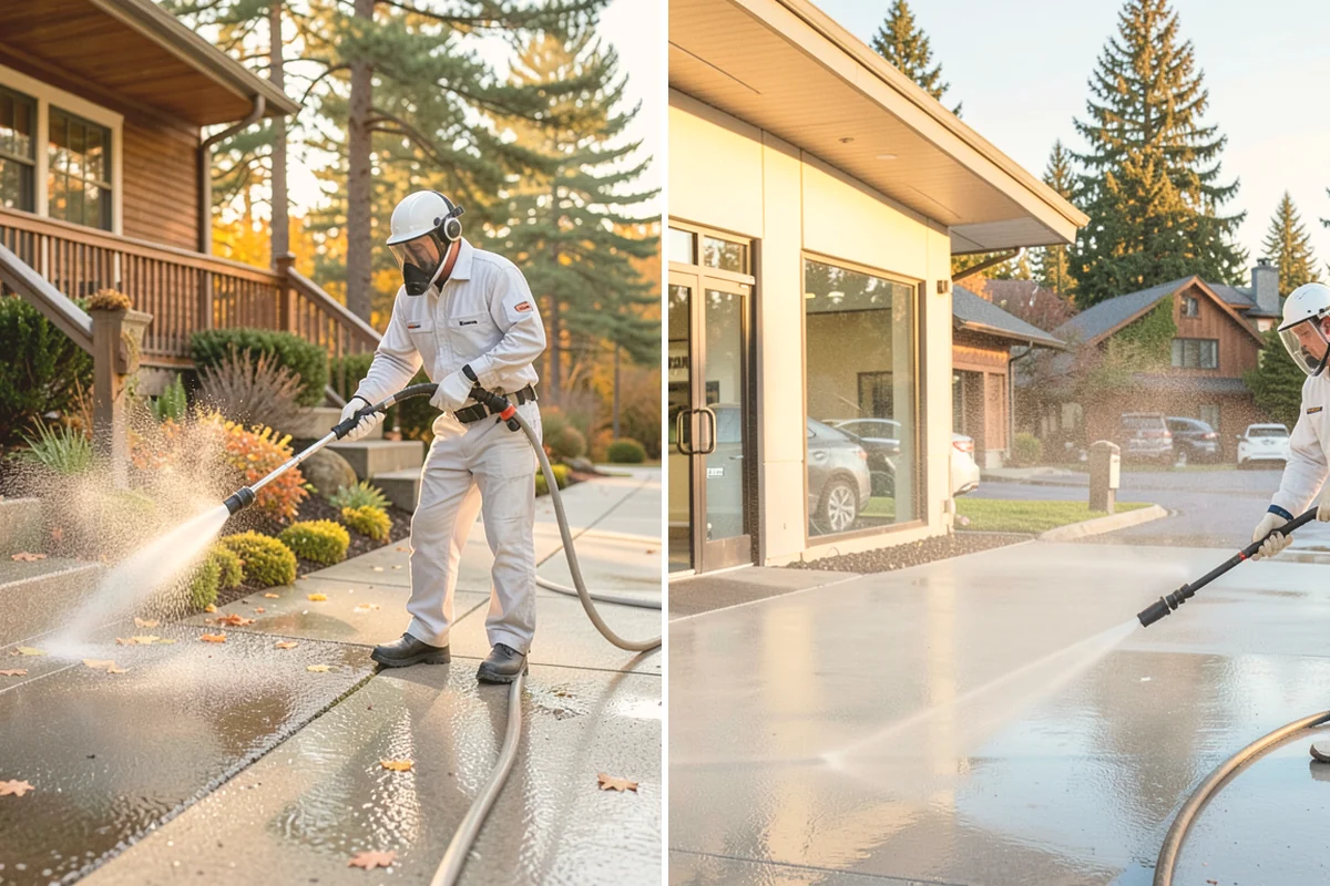 Paint Overspray Removal in Snohomish, Snohomish County, WA - Assess overspray type and affected surfaces