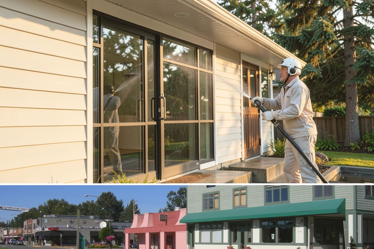Paint Overspray Removal in Snoqualmie, King County, WA - Overspray removal can happen year-round, though mild dry days make solvent work more predictable.