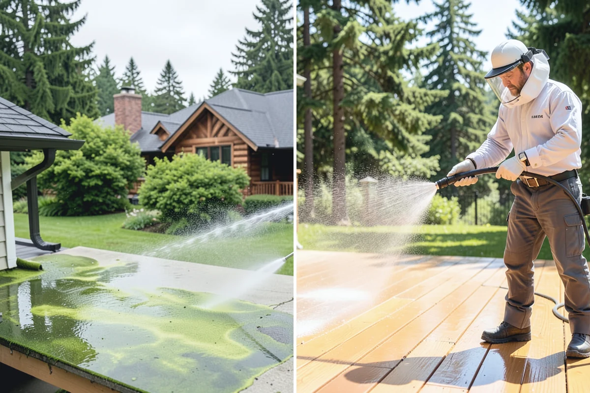 Paint Overspray Removal in South Prairie, Pierce County, WA - Assess overspray type and affected surfaces