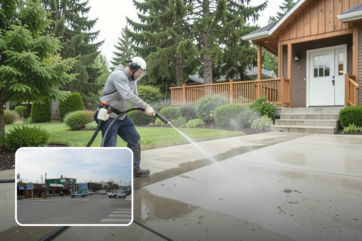 Paint Overspray Removal in Stanwood, Snohomish County, WA - Clears speckled overspray from glass and finishes