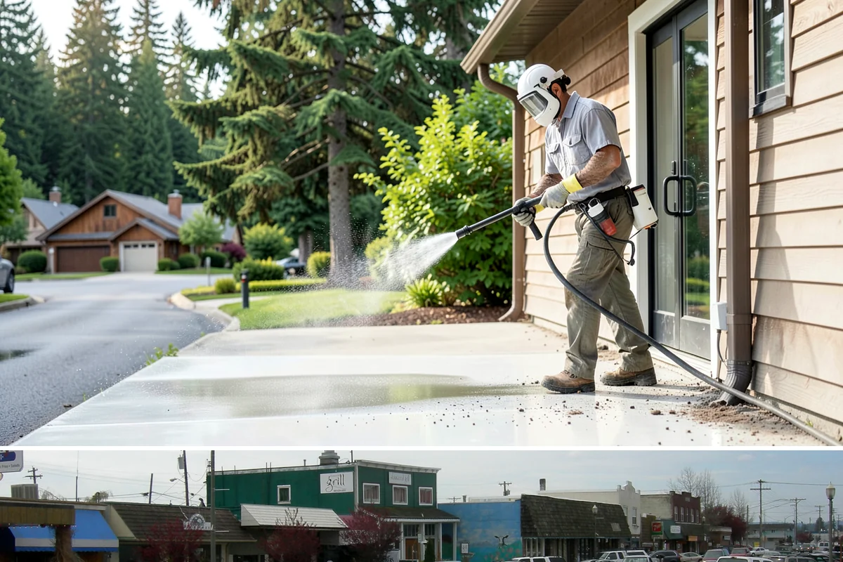 Paint Overspray Removal in Stanwood, Snohomish County, WA - Overspray removal can happen year-round, though mild dry days make solvent work more predictable.