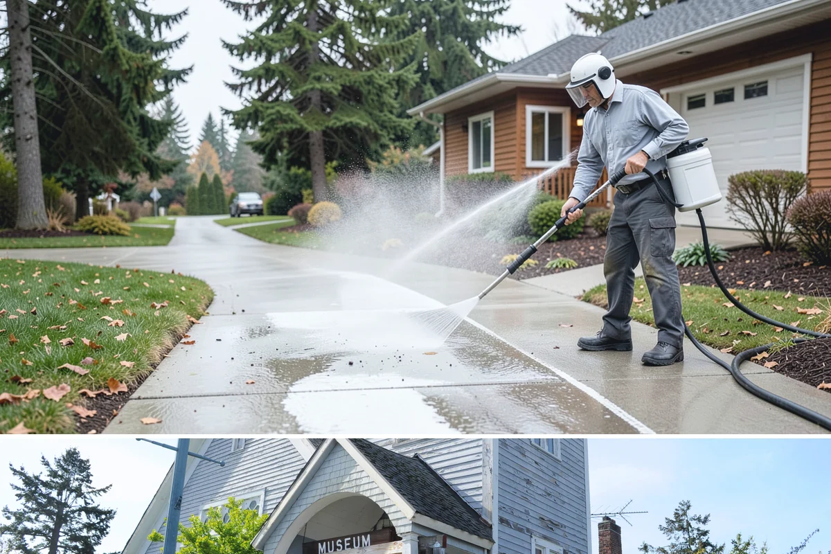 Paint Overspray Removal in Steilacoom, Pierce County, WA - Overspray removal can happen year-round, though mild dry days make solvent work more predictable.