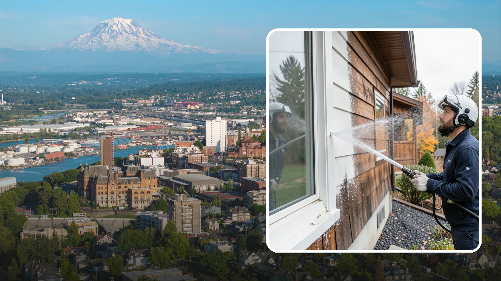 Paint Overspray Removal in Tacoma, Pierce County, WA - We remove paint overspray from Washington surfaces, from windows to vehicles, without harming what lies beneath.
