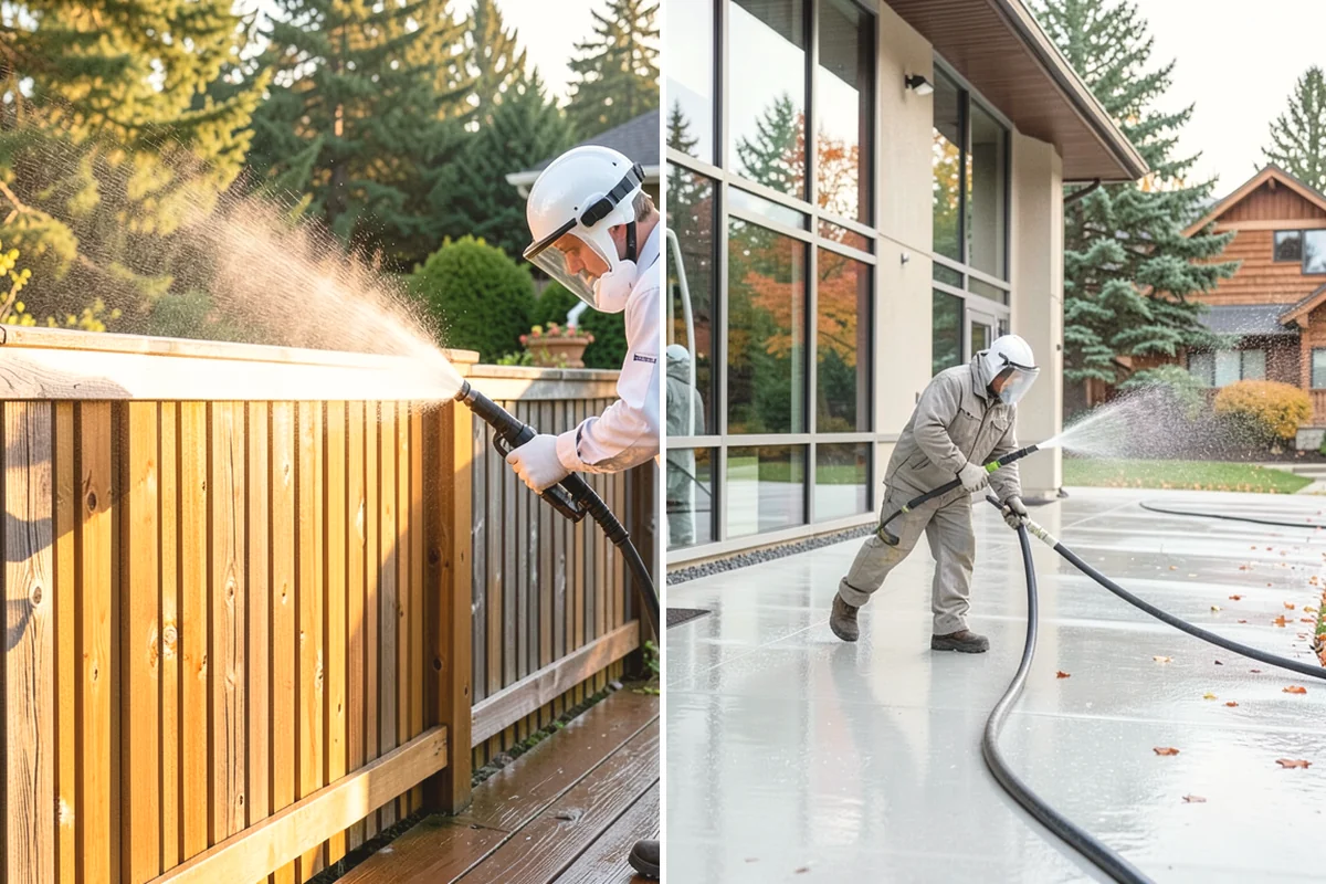 Paint Overspray Removal in Tacoma, Pierce County, WA - Assess overspray type and affected surfaces