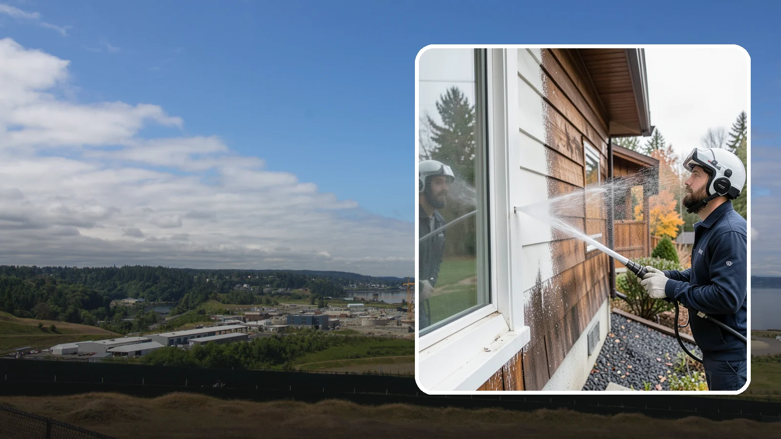 Paint Overspray Removal in University Place, Pierce County, WA - We remove paint overspray from Washington surfaces, from windows to vehicles, without harming what lies beneath.