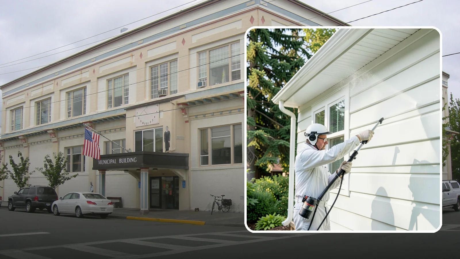 Painted Siding Cleaning in Anacortes, Skagit County, WA - Painted siding cleaning lifts grime and mildew while preserving the paint film, so your color stays bright instead of stripped.