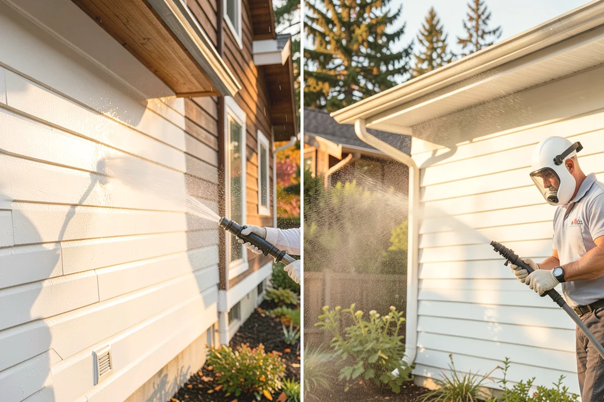 Painted Siding Cleaning in Black Diamond, King County, WA - Test the paint's condition and note any peeling