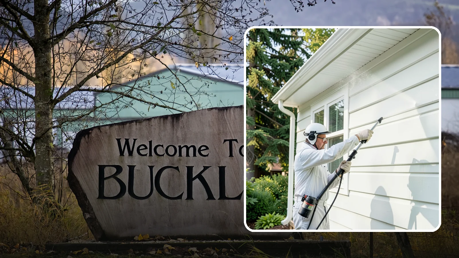 Painted Siding Cleaning in Buckley, Pierce County, WA - Painted siding cleaning lifts grime and mildew while preserving the paint film, so your color stays bright instead of stripped.