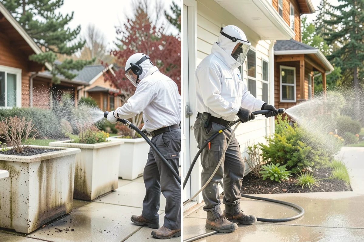 Painted Siding Cleaning in Burien, King County, WA - Test the paint's condition and note any peeling