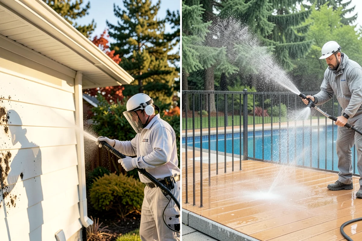 Painted Siding Cleaning in Clyde Hill, King County, WA - Test the paint's condition and note any peeling