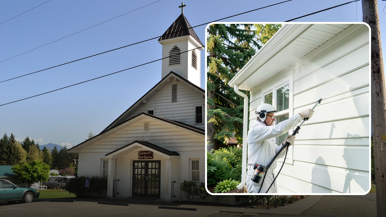 Painted Siding Cleaning in Concrete, Skagit County, WA - Painted siding cleaning lifts grime and mildew while preserving the paint film, so your color stays bright instead of stripped.