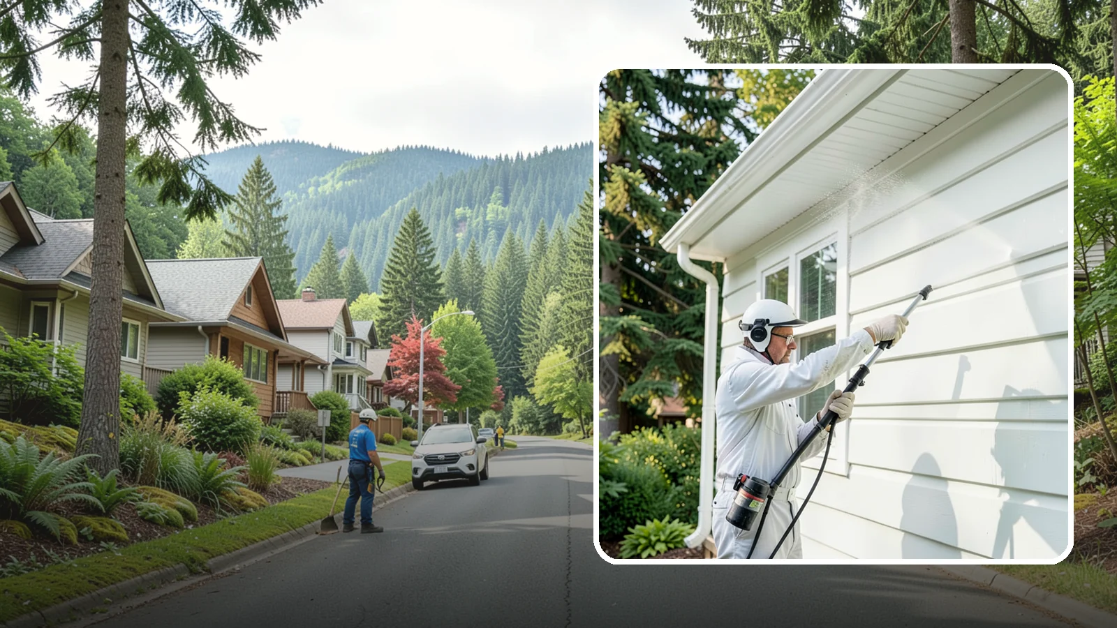 Painted Siding Cleaning in Darrington, Snohomish County, WA - Painted siding cleaning lifts grime and mildew while preserving the paint film, so your color stays bright instead of stripped.